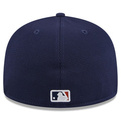 Houston Astros 2025 Batting Practice 59FIFTY Fitted Hat - Orange | New Era