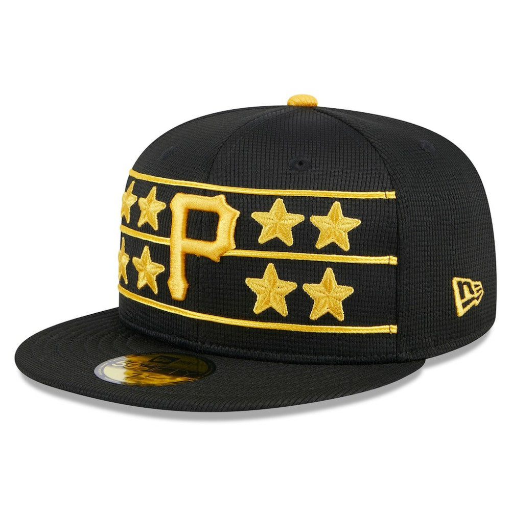 Pittsburgh Pirates 2025 Batting Practice 59FIFTY Fitted Hat - Black | New Era