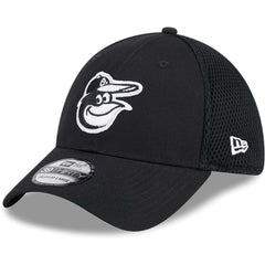 Baltimore Orioles Neo 39THIRTY Flex Hat - Black/White | New Era