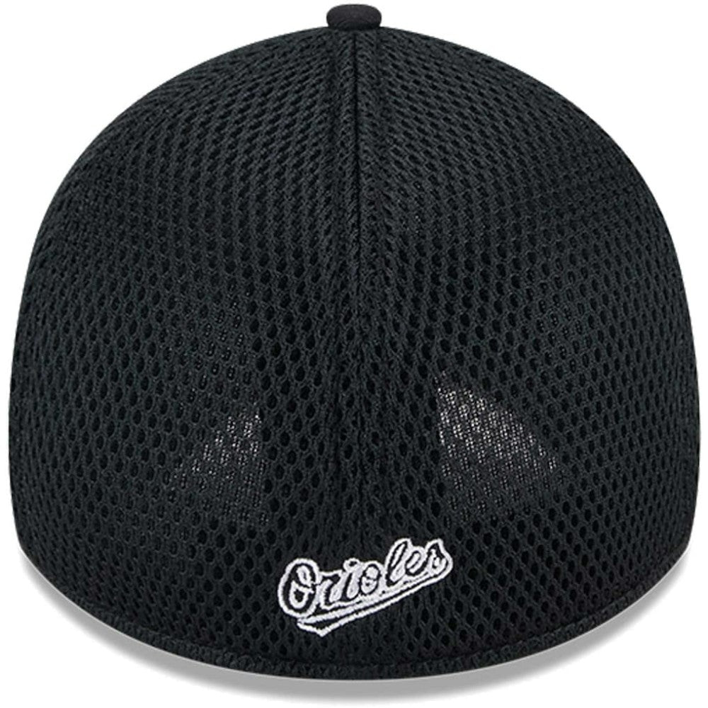 Baltimore Orioles Neo 39THIRTY Flex Hat - Black/White | New Era