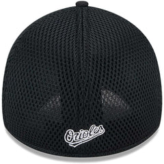Baltimore Orioles Neo 39THIRTY Flex Hat - Black/White | New Era