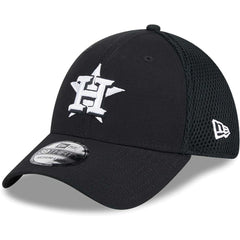 Houston Astros Neo 39THIRTY Flex Hat - Black/White | New Era