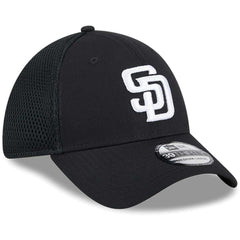 San Diego Padres Neo 39THIRTY Flex Hat - Black/White | New Era