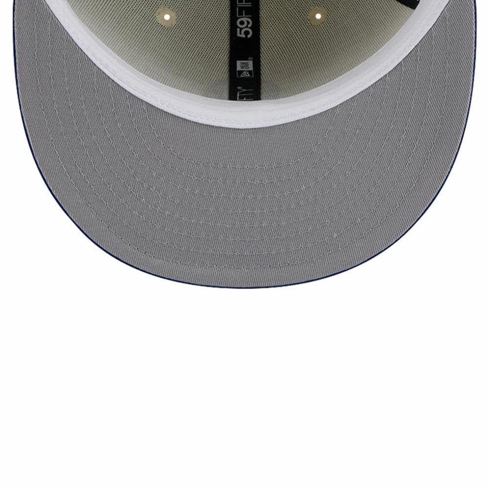Atlanta Braves Cooperstown Collection Alternate Chrome 59FIFTY Fitted Hat - Cream | New Era