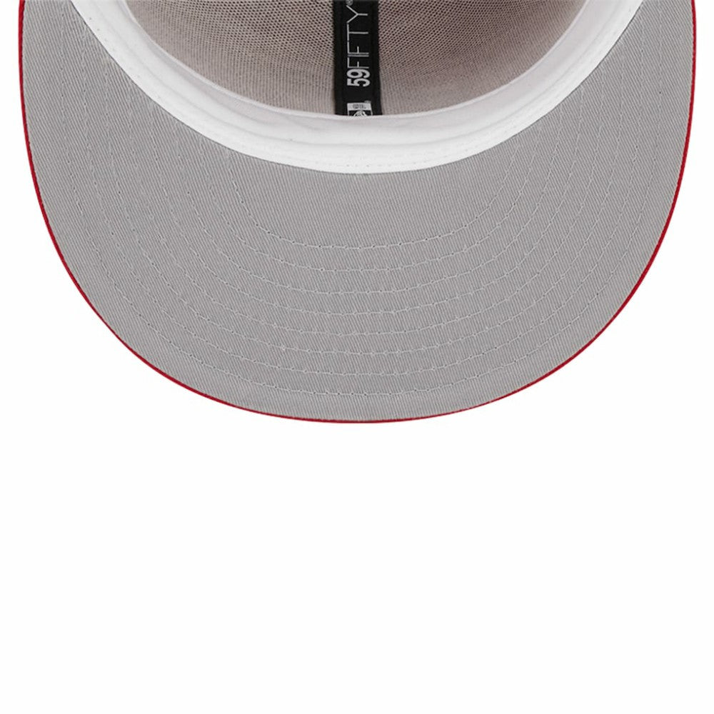 Washington Nationals Logo 59FIFTY Fitted Hat - Red | New Era