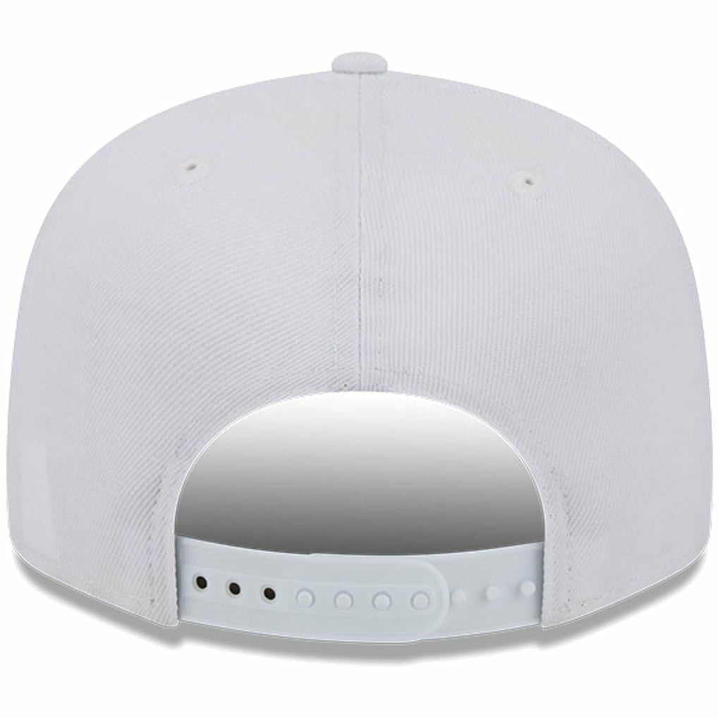 Miami Dolphins New Era Main White on White 9FIFTY Snapback Hat outlet
