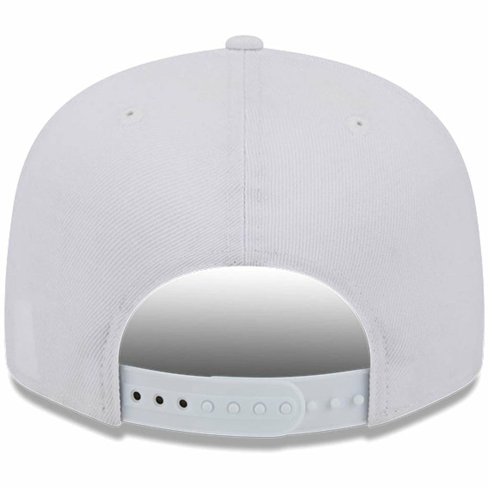 Miami Dolphins New Era Main White on White 9FIFTY Snapback Hat outlet