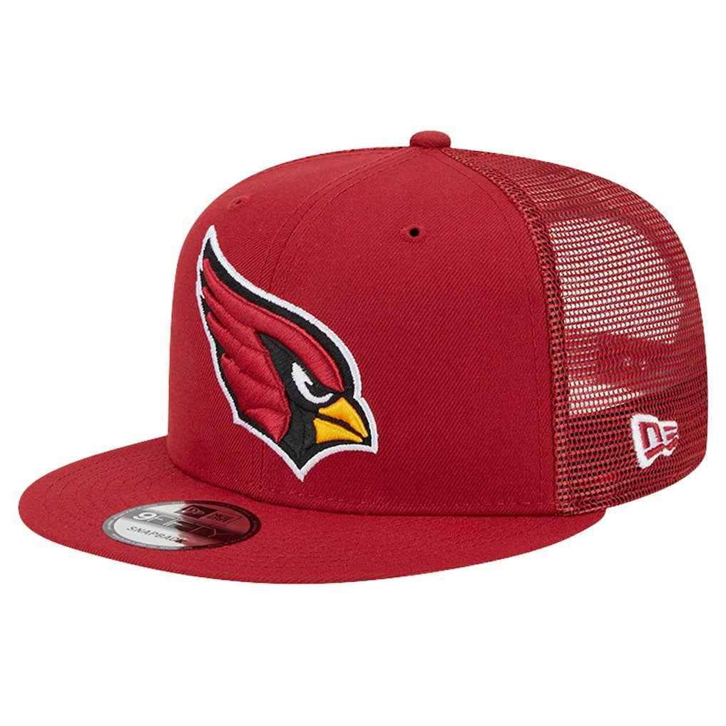 Arizona Cardinals New Era Main Trucker 9FIFTY Snapback Hat - Cardinal outlet