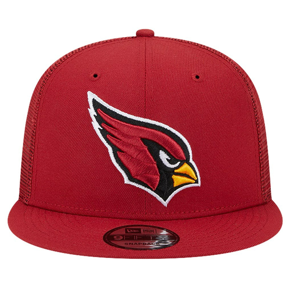 Arizona Cardinals New Era Main Trucker 9FIFTY Snapback Hat - Cardinal outlet