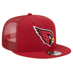 Arizona Cardinals New Era Main Trucker 9FIFTY Snapback Hat - Cardinal outlet