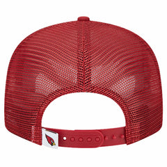 Arizona Cardinals New Era Main Trucker 9FIFTY Snapback Hat - Cardinal outlet