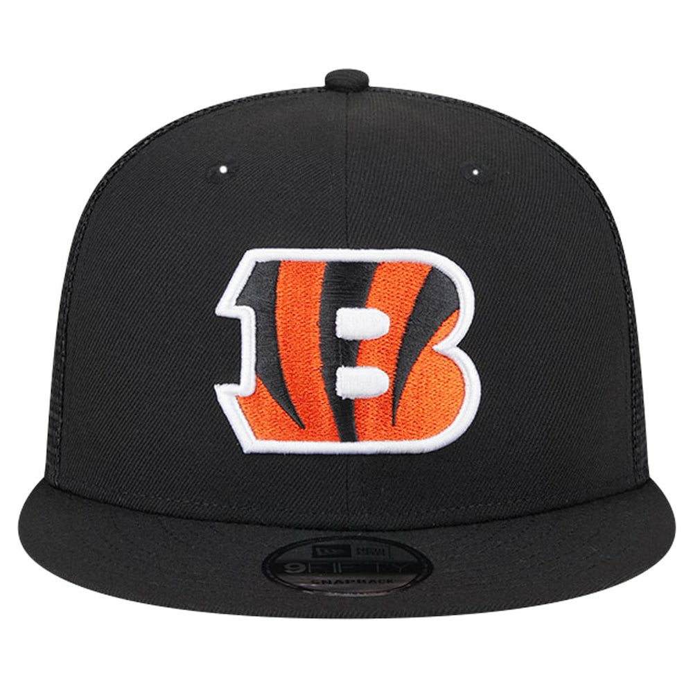 Cincinnati Bengals New Era Main Trucker 9FIFTY Snapback Hat - Black online