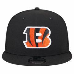 Cincinnati Bengals New Era Main Trucker 9FIFTY Snapback Hat - Black online