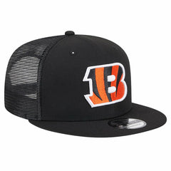 Cincinnati Bengals New Era Main Trucker 9FIFTY Snapback Hat - Black online