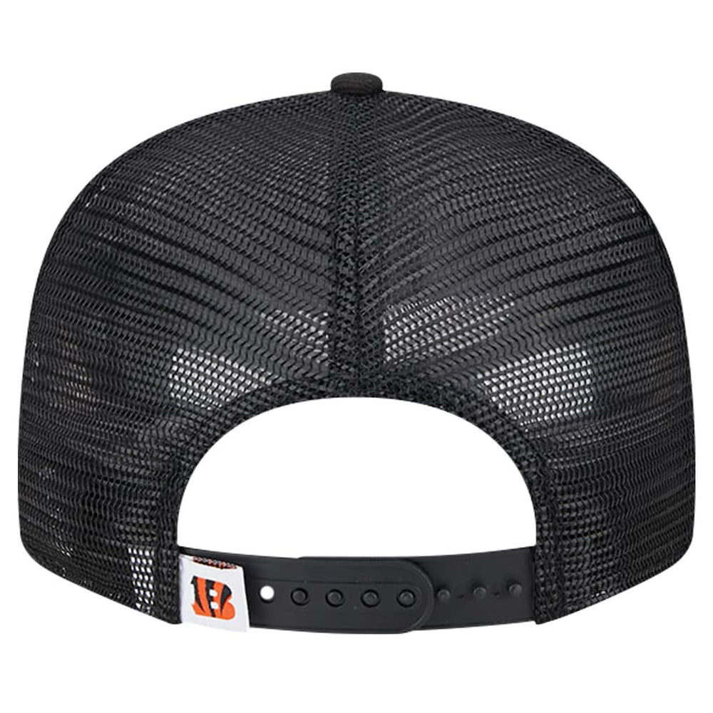Cincinnati Bengals New Era Main Trucker 9FIFTY Snapback Hat - Black online
