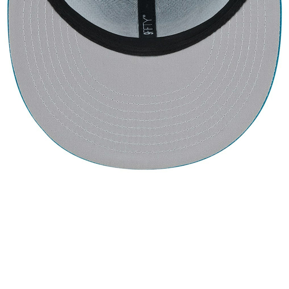 Jacksonville Jaguars New Era Main Trucker 9FIFTY Snapback Hat - Teal online