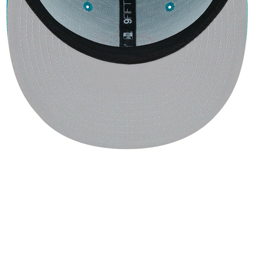 Miami Dolphins New Era Main Trucker 9FIFTY Snapback Hat - Aqua discount