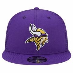Minnesota Vikings New Era Main Trucker 9FIFTY Snapback Hat - Purple on sale