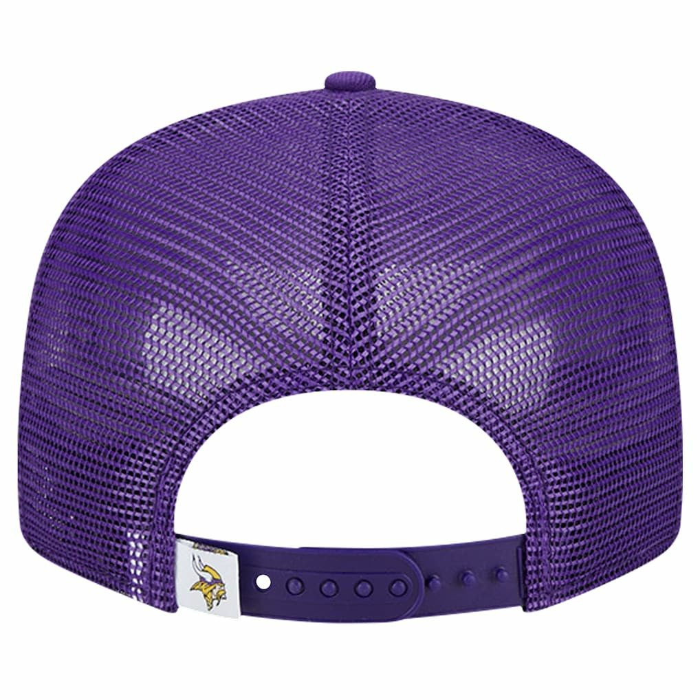 Minnesota Vikings New Era Main Trucker 9FIFTY Snapback Hat - Purple on sale