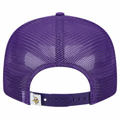Minnesota Vikings New Era Main Trucker 9FIFTY Snapback Hat - Purple on sale