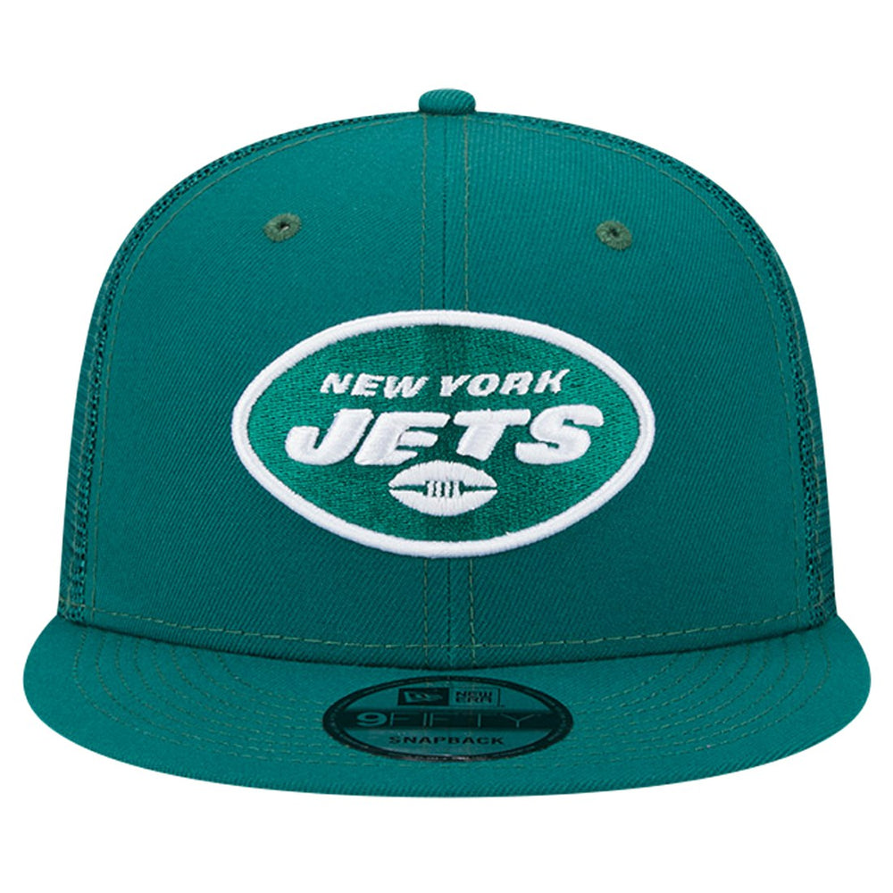 New York Jets New Era Main Trucker 9FIFTY Snapback Hat - Green outlet