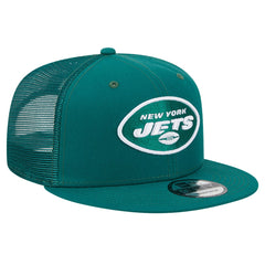 New York Jets New Era Main Trucker 9FIFTY Snapback Hat - Green outlet