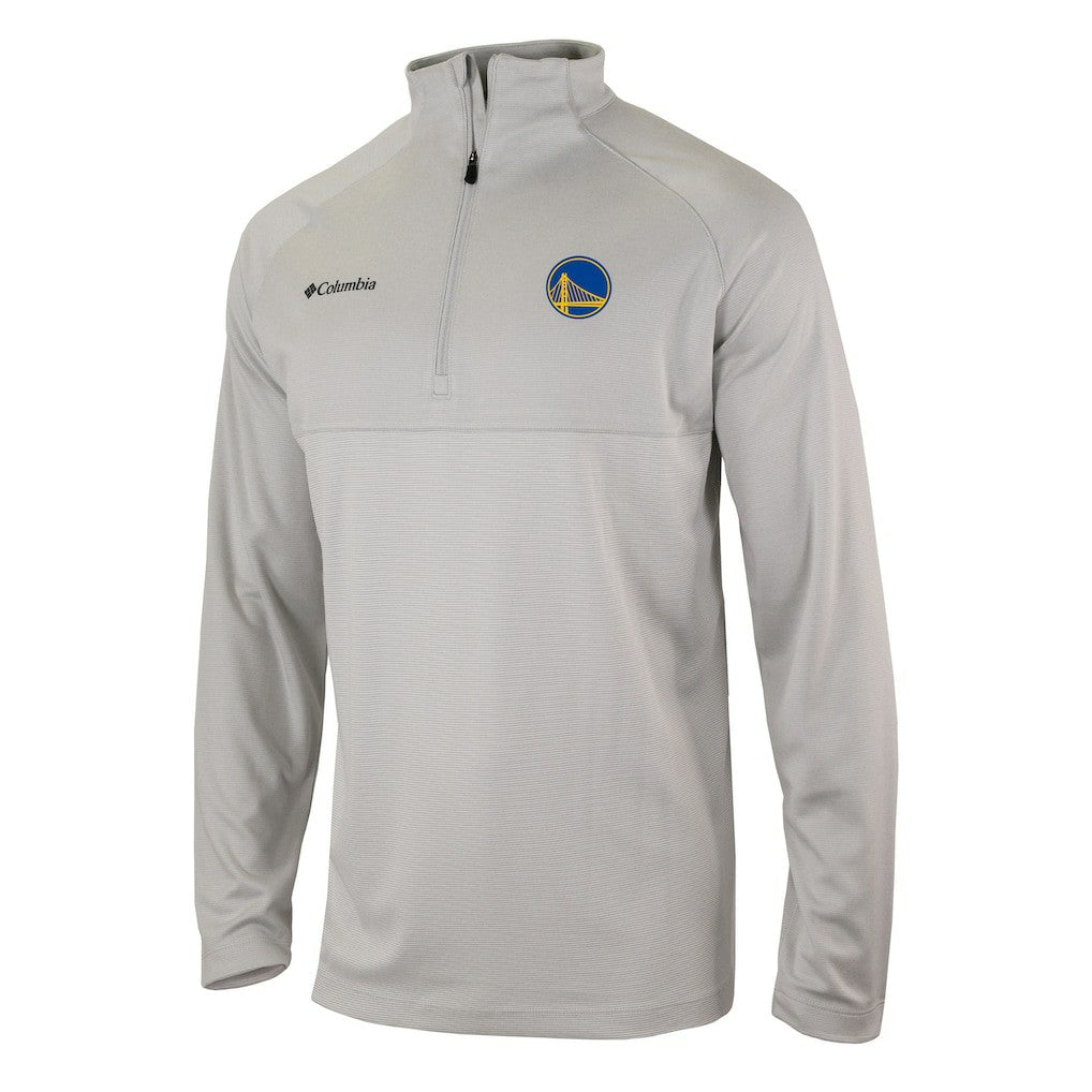 Golden State Warriors Omni-Wick Rockin' It Quarter-Zip Pullover Top sale - Heather Gray | Columbia on sale