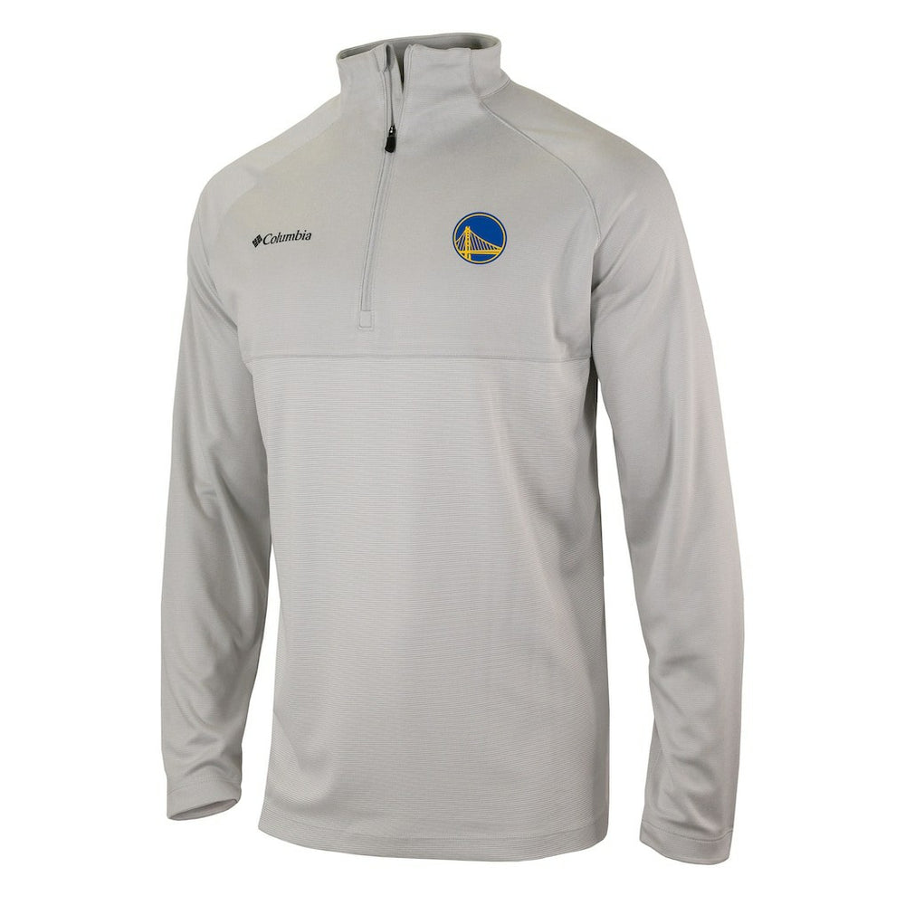 Golden State Warriors Omni-Wick Rockin' It Quarter-Zip Pullover Top sale - Heather Gray | Columbia on sale