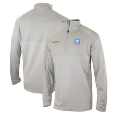 Philadelphia 76ers Omni-Wick Rockin' It Quarter-Zip Pullover Top - Heather Gray | Columbia for sale