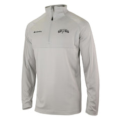 San Antonio Spurs Omni-Wick Rockin' It Quarter-Zip Pullover Top - Heather Gray | Columbia discount