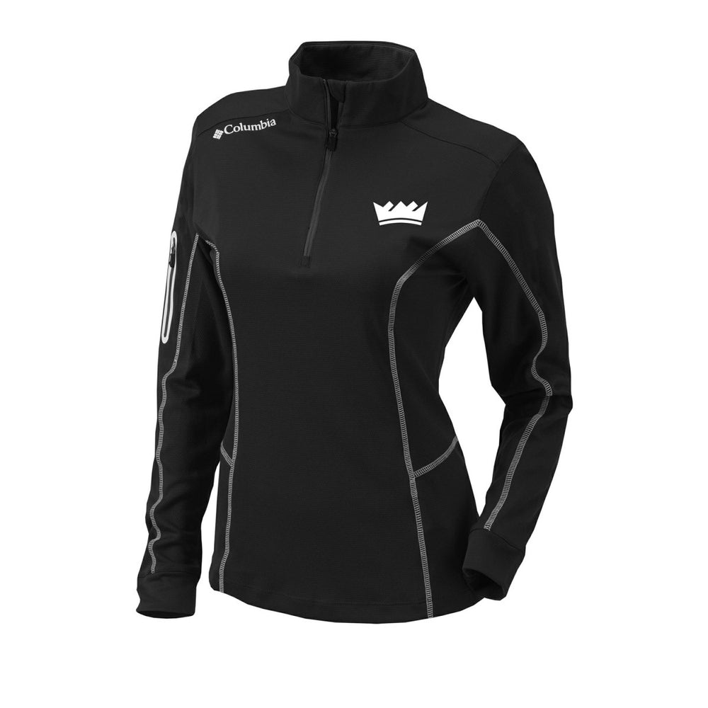 Sacramento Kings Women's Omni-Wick Shotgun Quarter-Zip Pullover Top - Black | Columbia cheap