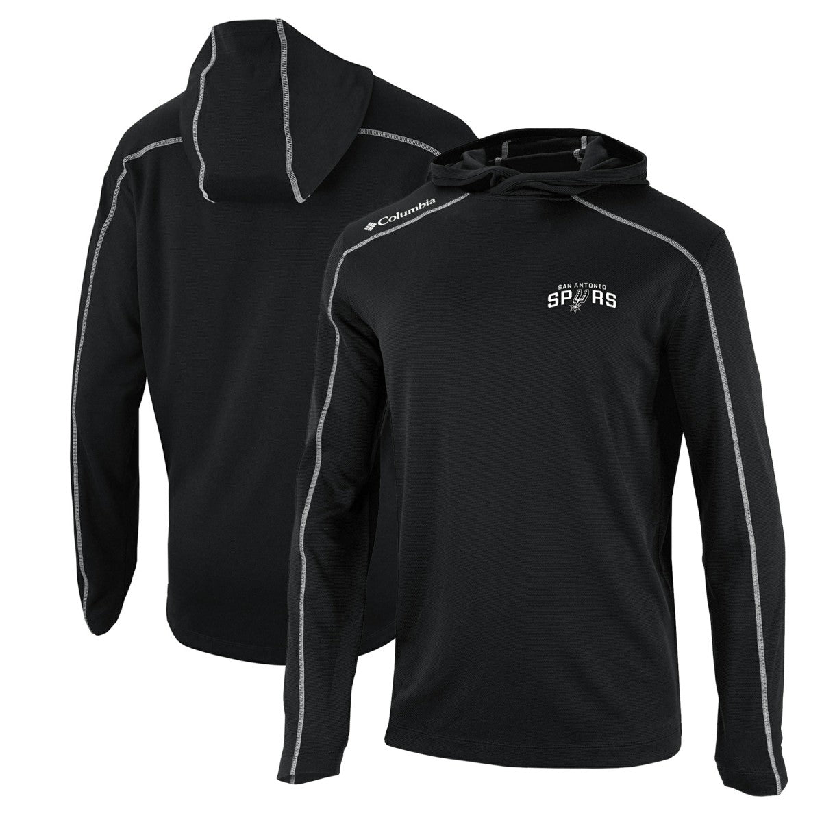 San Antonio Spurs Shotgun Pullover Hoodie - Black | Columbia cheap
