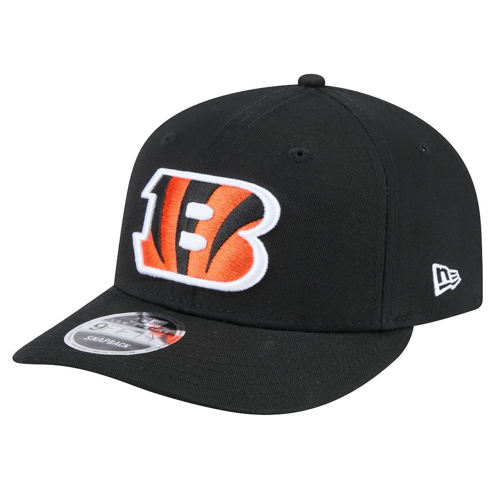 Cincinnati Bengals New Era Main Low Profile 9FIFTY Snapback Hat - Black for sale