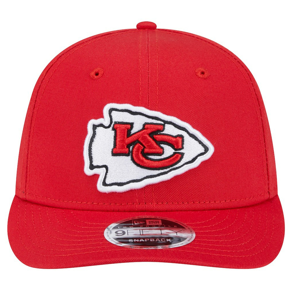 Kansas City Chiefs New Era Main Low Profile 9FIFTY Snapback Hat - Red discount