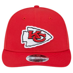Kansas City Chiefs New Era Main Low Profile 9FIFTY Snapback Hat - Red discount