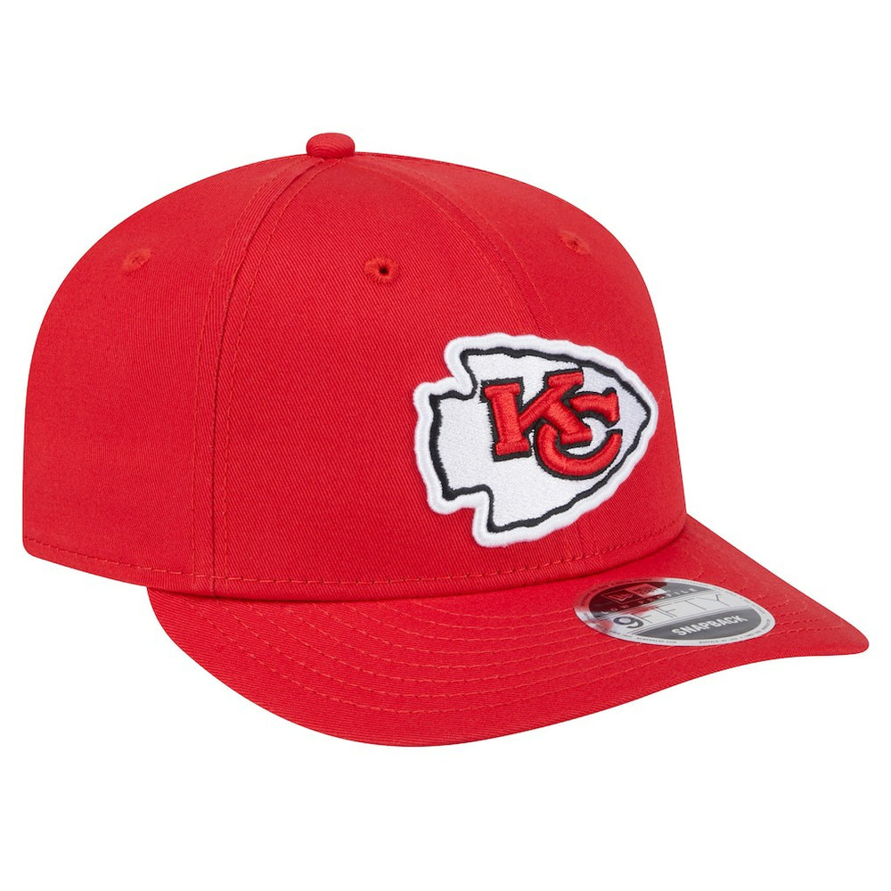 Kansas City Chiefs New Era Main Low Profile 9FIFTY Snapback Hat - Red discount