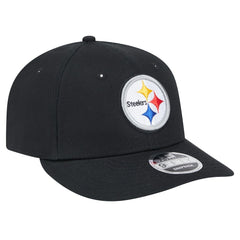 Pittsburgh Steelers New Era Main Low Profile 9FIFTY Snapback Hat - Black outlet