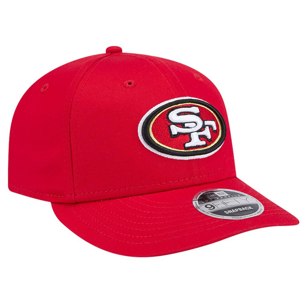 San Francisco 49ers New Era Main Low Profile 9FIFTY Snapback Hat - Scarlet on sale