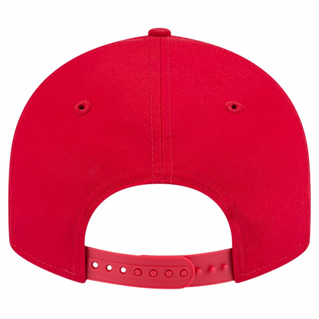 San Francisco 49ers New Era Main Low Profile 9FIFTY Snapback Hat - Scarlet on sale