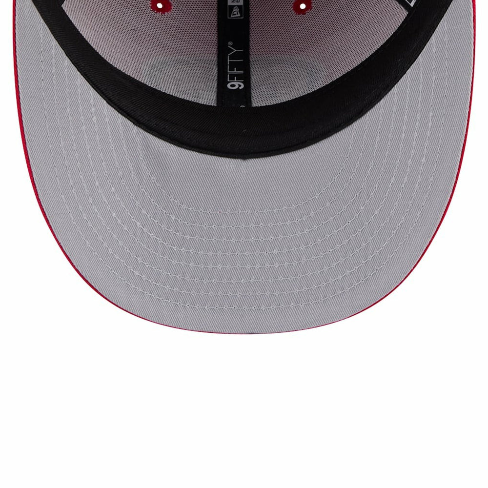 San Francisco 49ers New Era Main Low Profile 9FIFTY Snapback Hat - Scarlet on sale