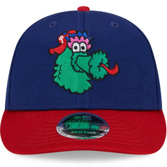 Philadelphia Phillies 2025 Batting Practice Low Profile 9FIFTY Snapback Hat - Navy | New Era