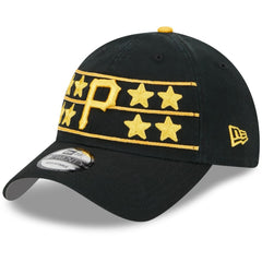 Pittsburgh Pirates Youth 2025 Batting Practice 9TWENTY Adjustable Hat - Black | New Era