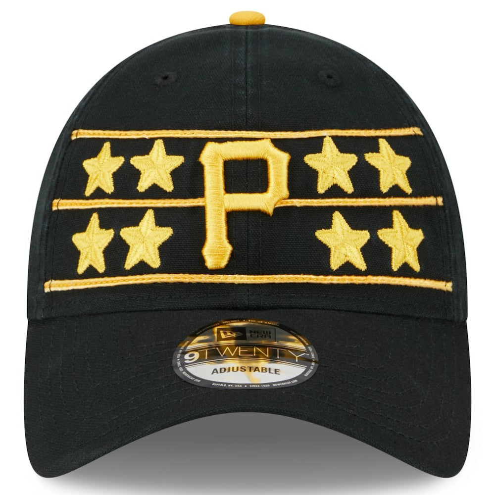 Pittsburgh Pirates Youth 2025 Batting Practice 9TWENTY Adjustable Hat - Black | New Era