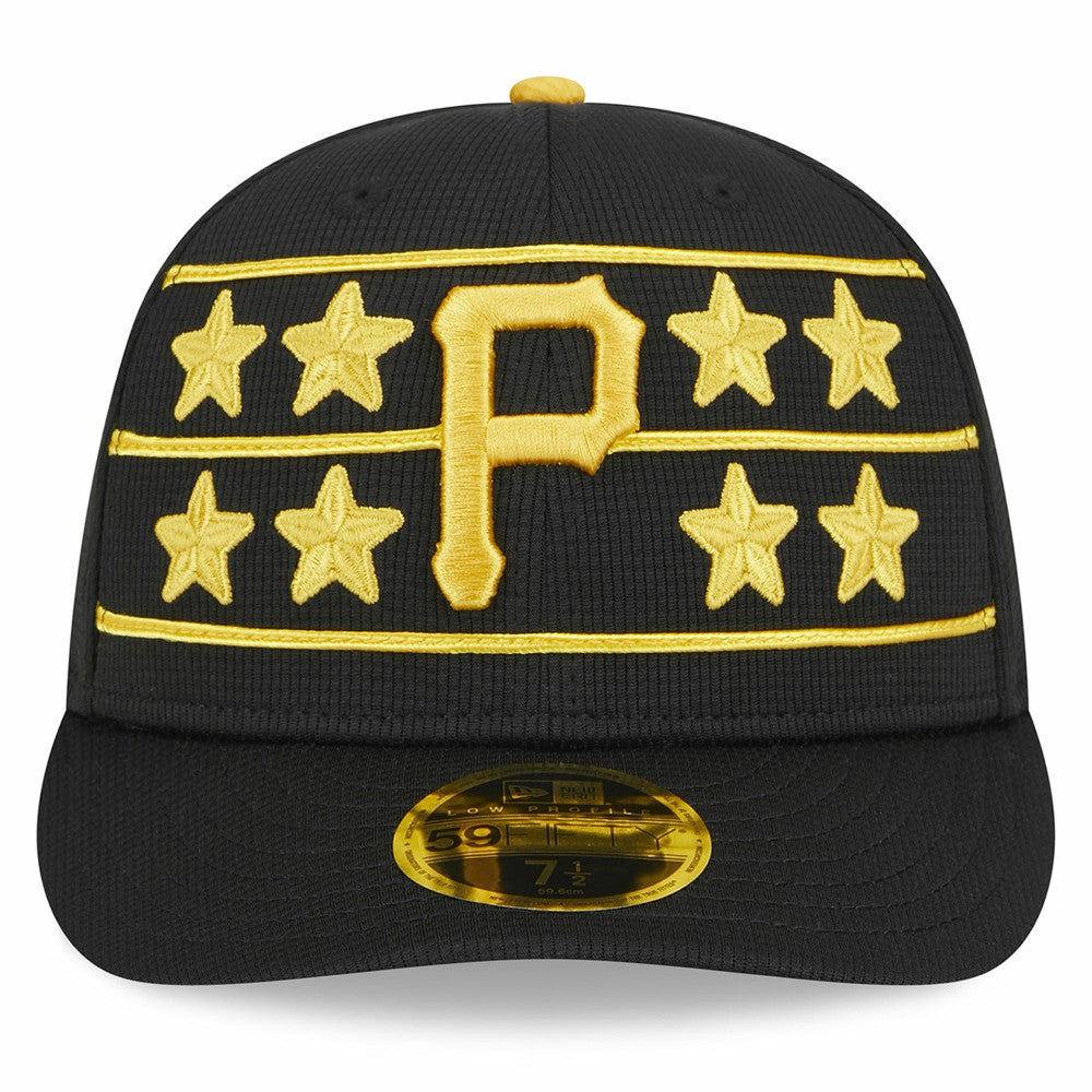 Pittsburgh Pirates 2025 Batting Practice Low Profile 59FIFTY Fitted Hat - Black | New Era