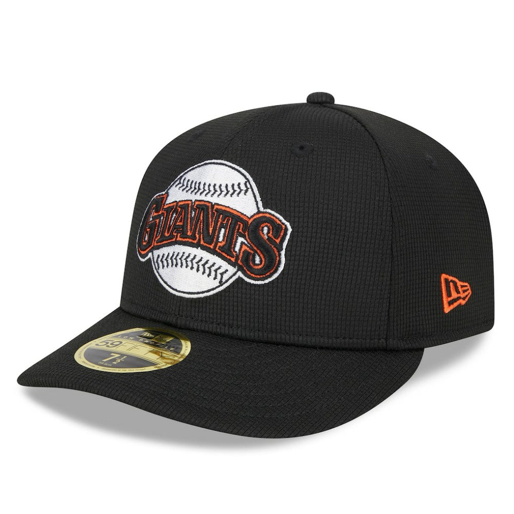 San Francisco Giants 2025 Batting Practice Low Profile 59FIFTY Fitted Hat - Black | New Era
