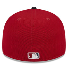 Washington Nationals 2025 Batting Practice Low Profile 59FIFTY Fitted Hat - Red | New Era