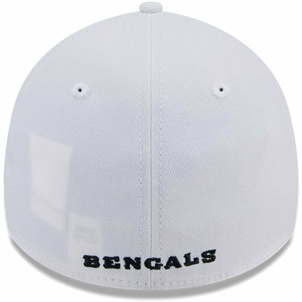 Cincinnati Bengals New Era Main 39THIRTY Flex Hat - White discount