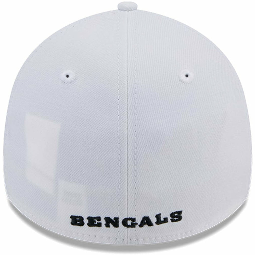 Cincinnati Bengals New Era Main 39THIRTY Flex Hat - White discount