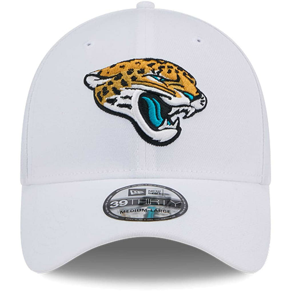 Jacksonville Jaguars New Era Main 39THIRTY Flex Hat - White cheap