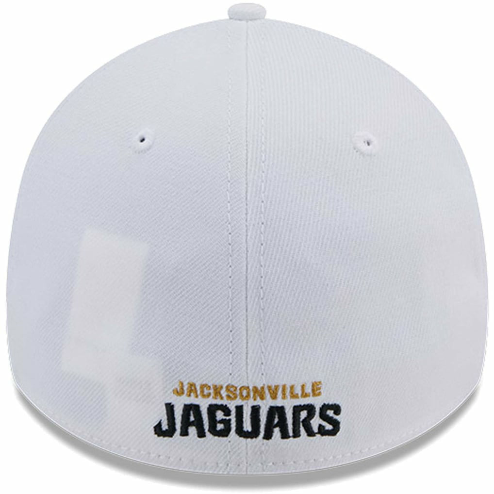 Jacksonville Jaguars New Era Main 39THIRTY Flex Hat - White cheap